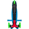 Кикборд NOVATRACK DISCO-KIDS PRINT бирюзовый 120H.DISCOKIDS.SGBL20